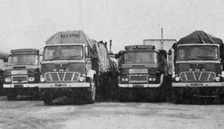 Four Eclipse trucks